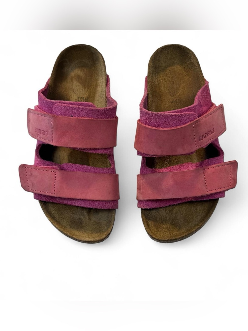 Birkenstock Uji Nubuck/Suede Fuchsia Tulip EU 35 Granola minimalistic